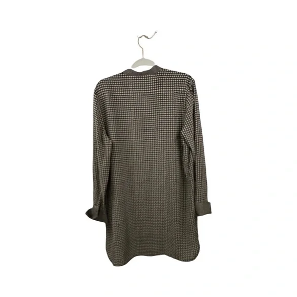 Day Birger ET Mikkelsen Long Sleeve 100% Silk Pop Over Tunic Black/white SZ 38(M - Picture 5 of 9